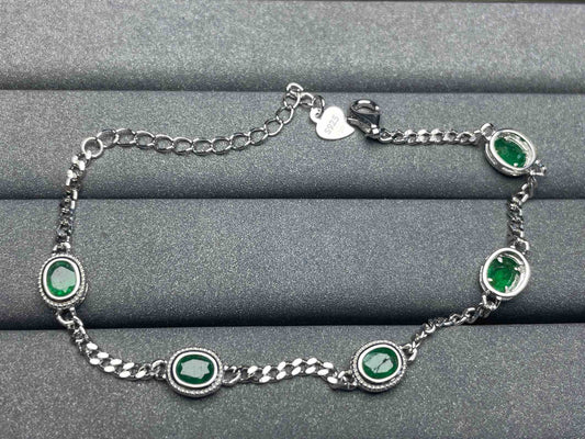 A928 Emerald Bracelet