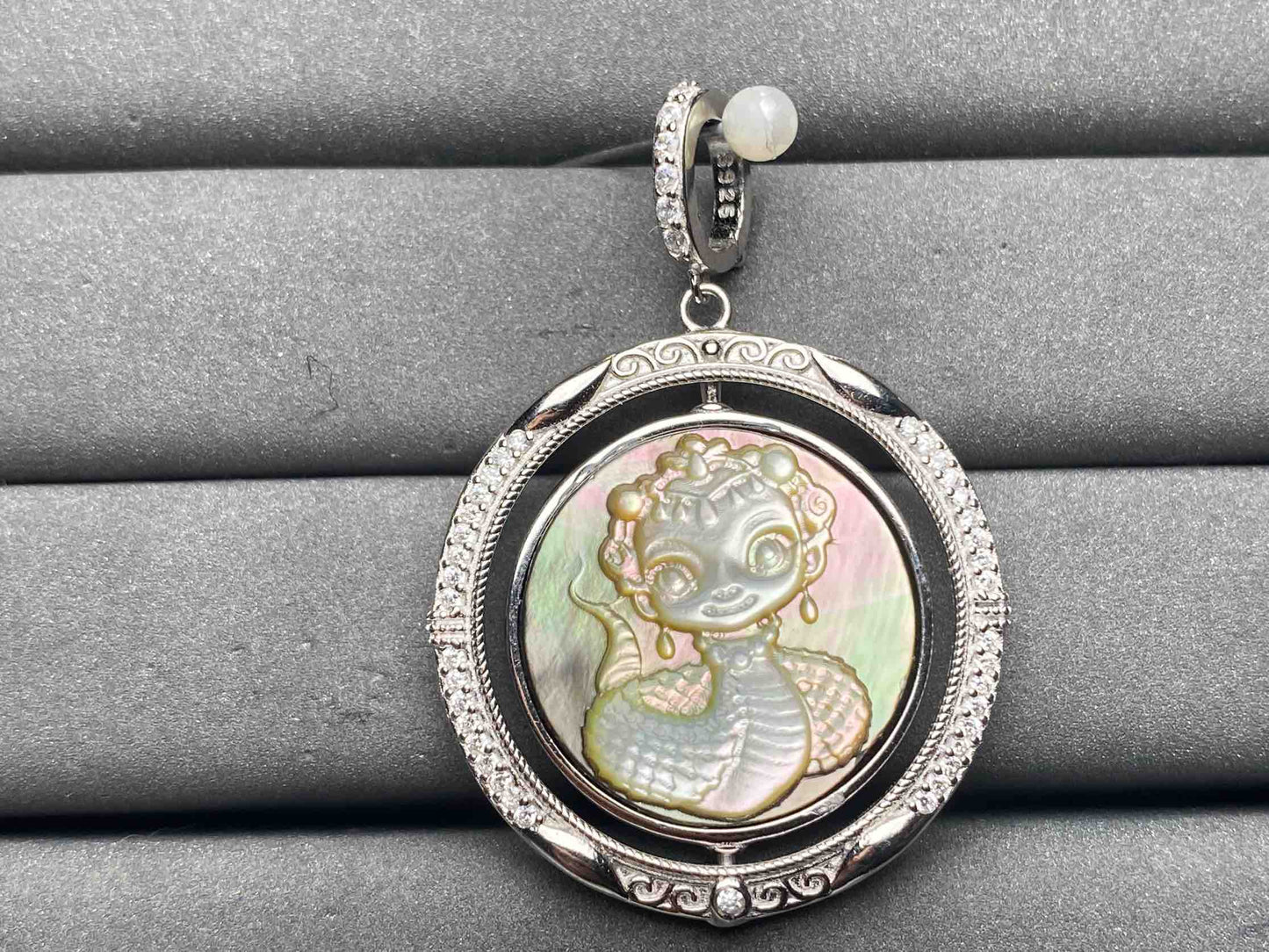 A9286 Silver conch Pendant