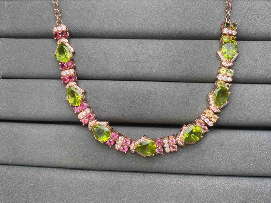 A9291 Peridot Necklace