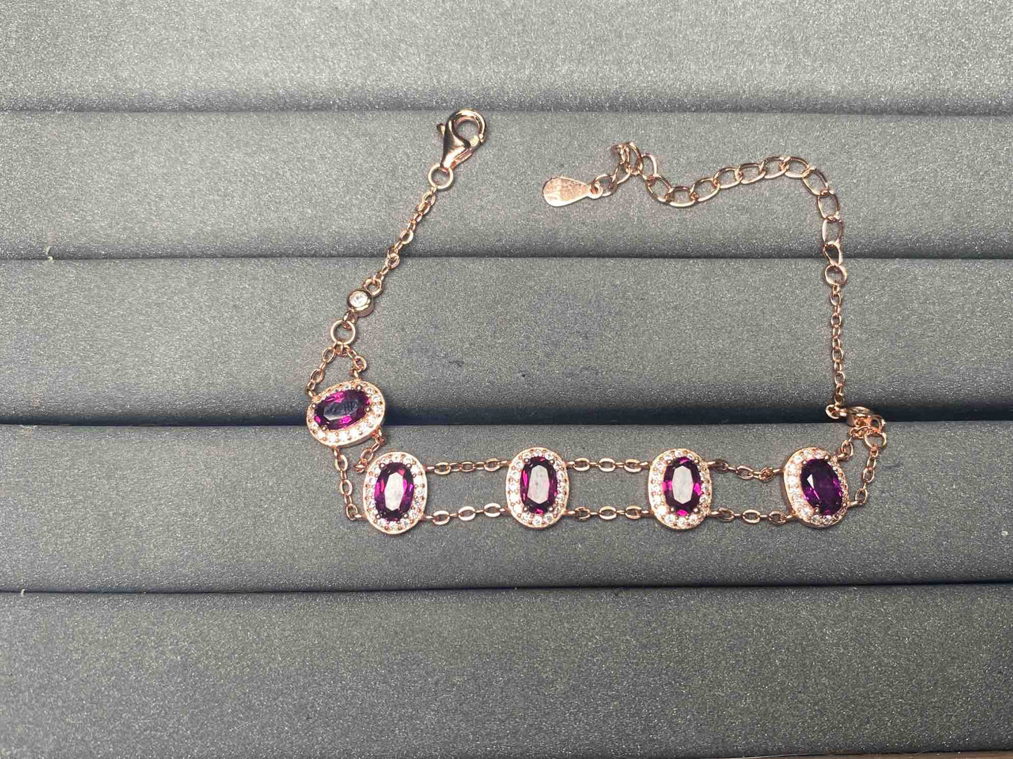 A9292 Garnet Bracelet