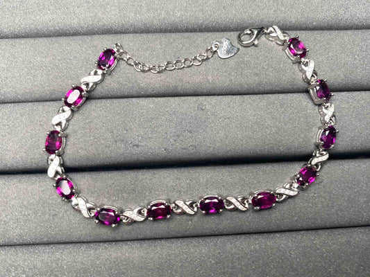 A9325 Garnet Bracelet