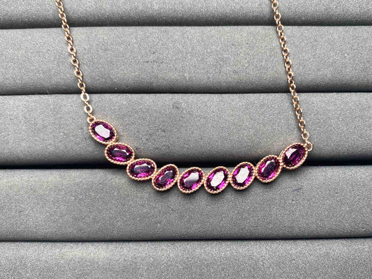 A9326 Garnet Necklace