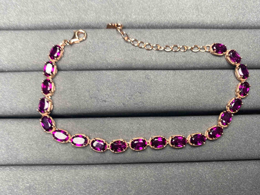 A9329 Garnet Bracelet