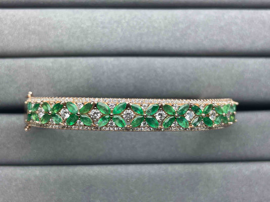 A938 Emerald Bangle