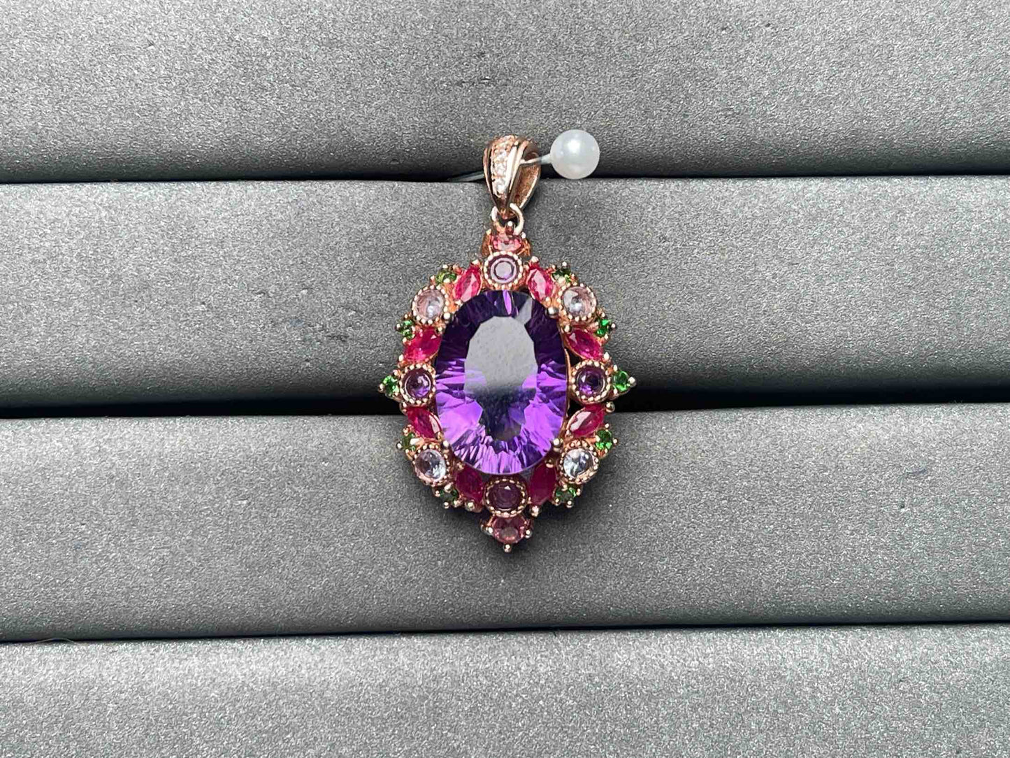 A9498 Amethyst Pendant