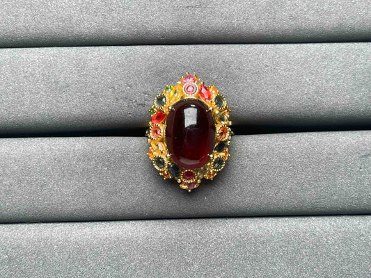 A9503 Garnet Ring