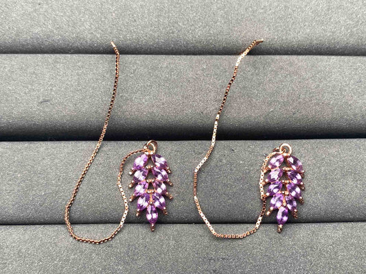 A9518 Sapphire Earrings