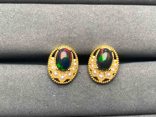 A9528 Opal Earrings