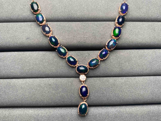 A9548 Opal Necklace