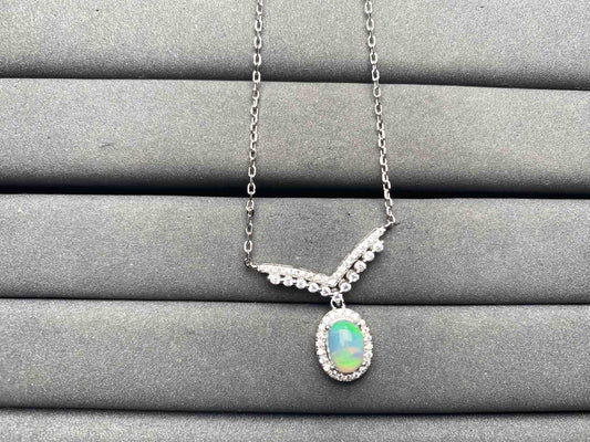 A9574 Opal Necklace