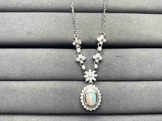 A9575 Opal Necklace