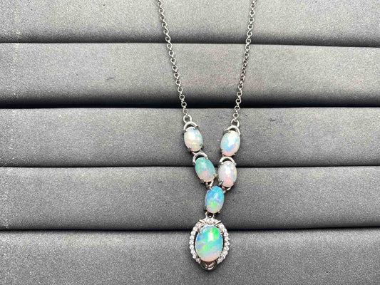 A9578 Opal Necklace