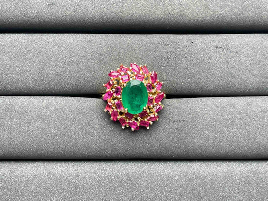 A9589 Emerald Ring