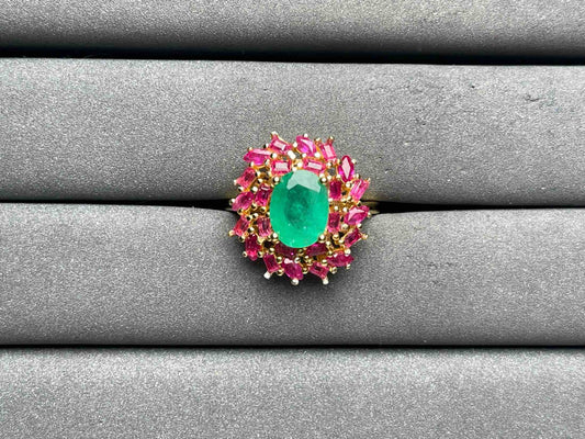 A9590 Emerald Ring
