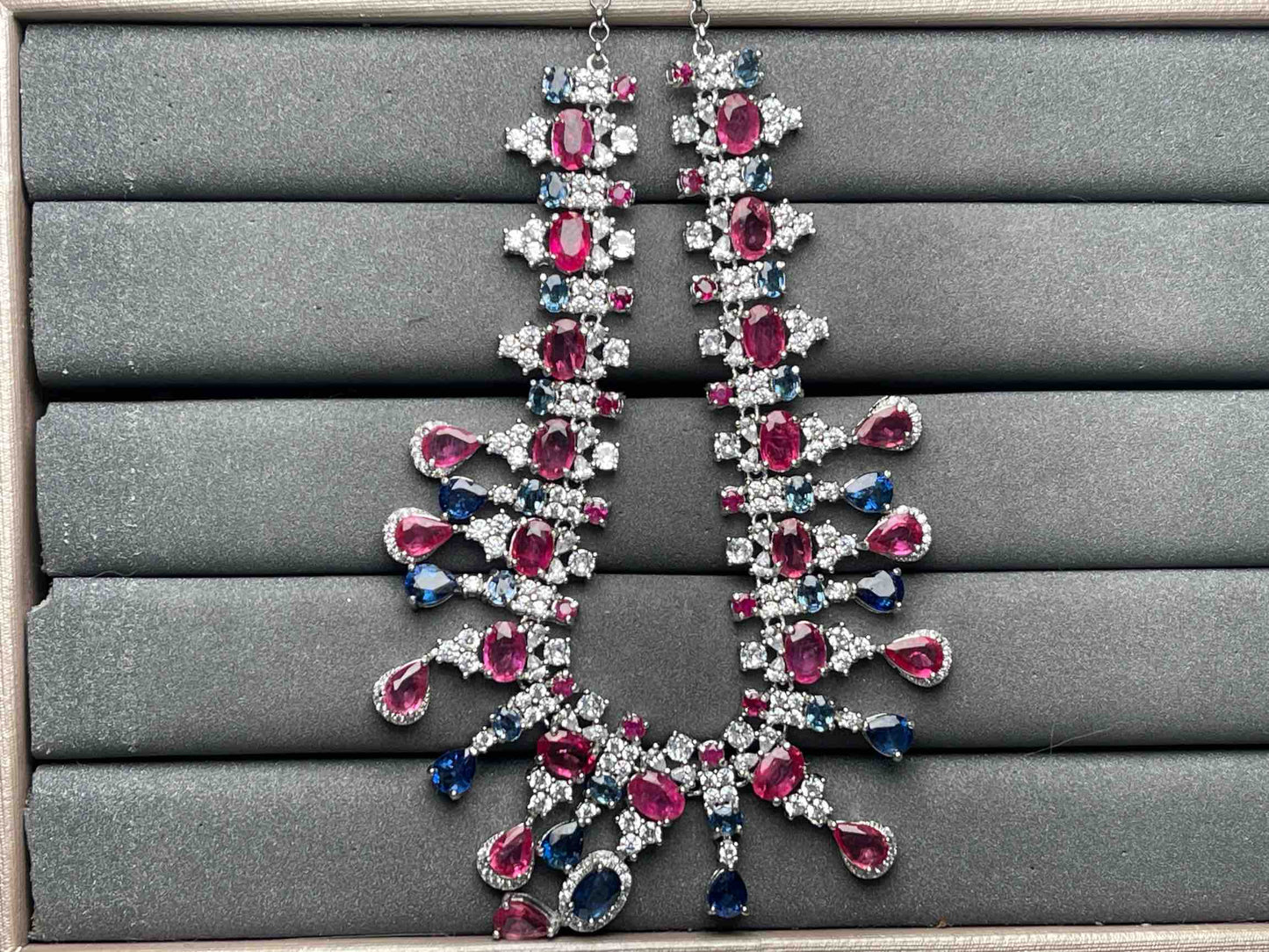 A9593 Sapphire Necklace