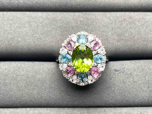 A9605 Peridot Ring