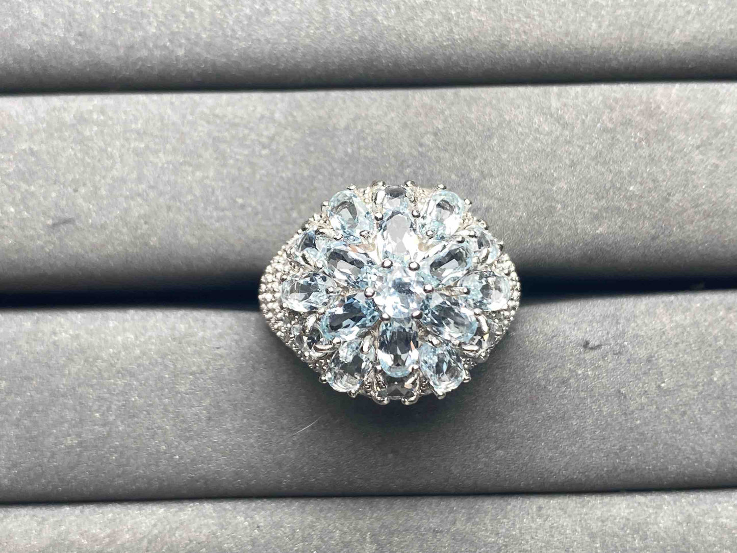 A9658 Aquamarine Ring