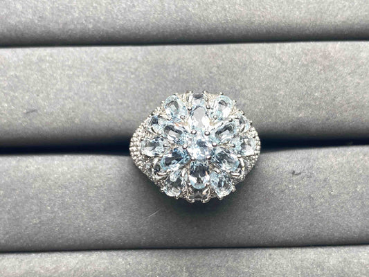 A9658 Aquamarine Ring