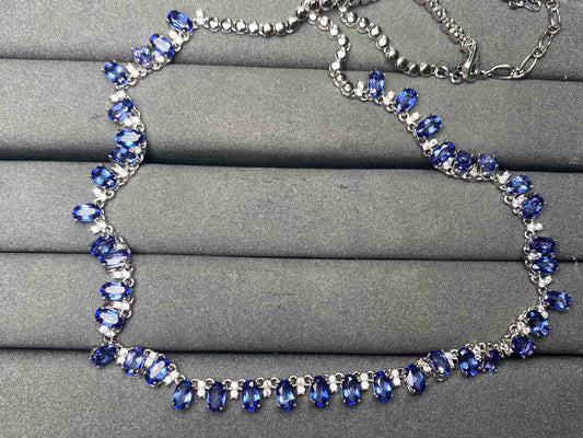 A9662 Tanzanite Topaz Necklace