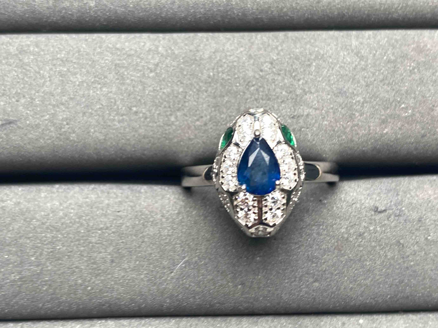 A9663 Sapphire Ring