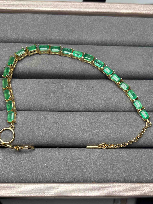 A9676 Emerald Bracelet