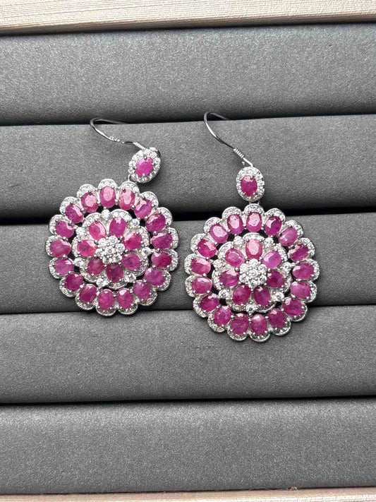 A9729 Ruby Earrings