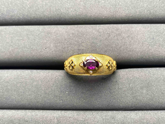 A9747 Garnet Ring