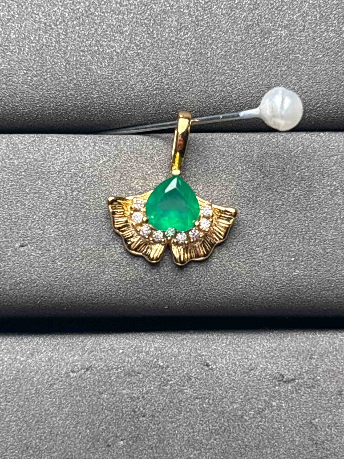 A9788 Green Agate Pendant