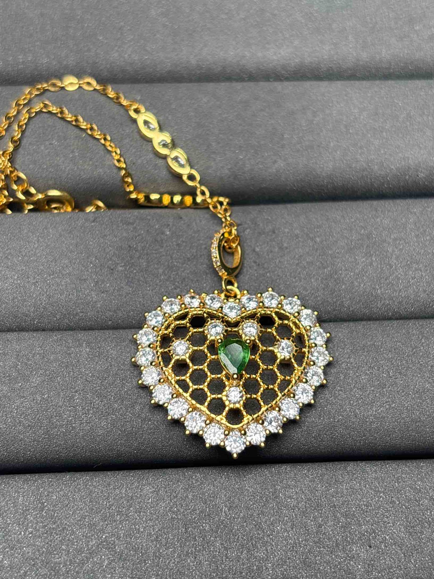 A9792 Tsavorite Necklace