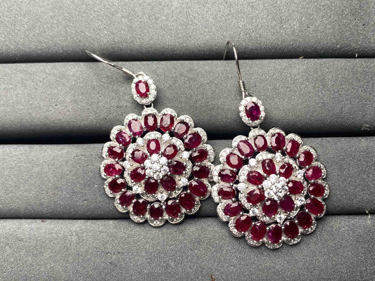 A9825 Ruby Earrings