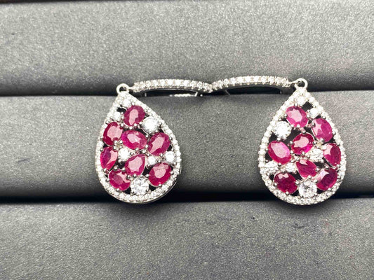 A9835 Ruby Earrings