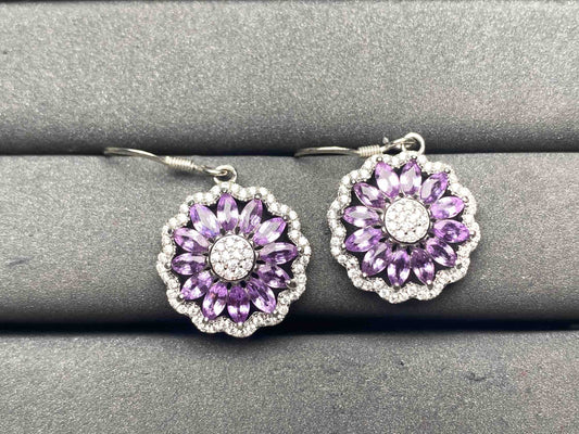 A9840 Sapphire Earrings