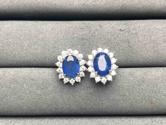 A9890 Sapphire Earrings
