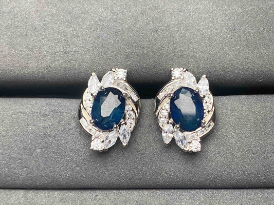 A9894 Sapphire Earrings