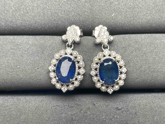 A9905 Sapphire Earrings