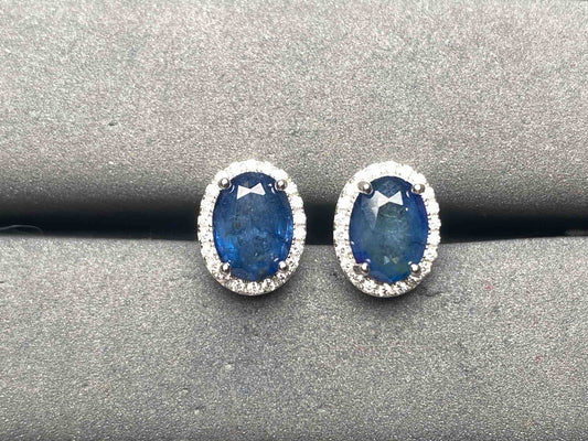 A9928 Sapphire Earrings
