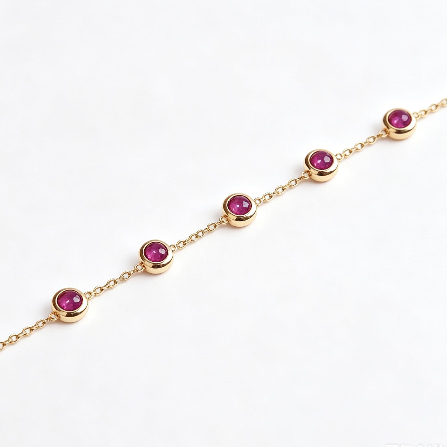 Star Ruby Bubble Bracelet