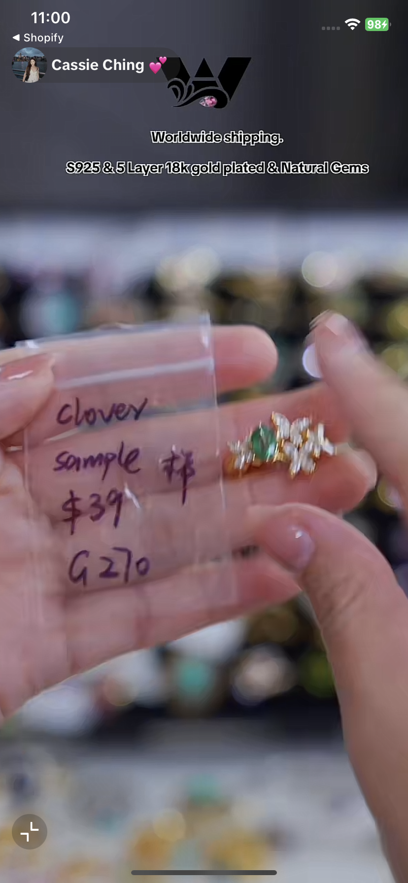 G270 Cassie Clover