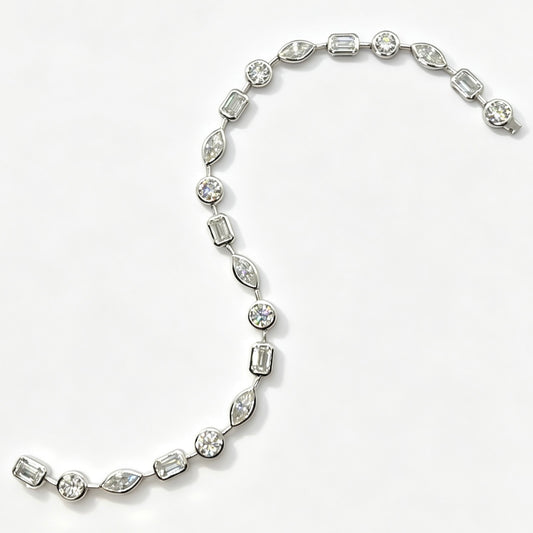 Moissanite Simple Bracelet