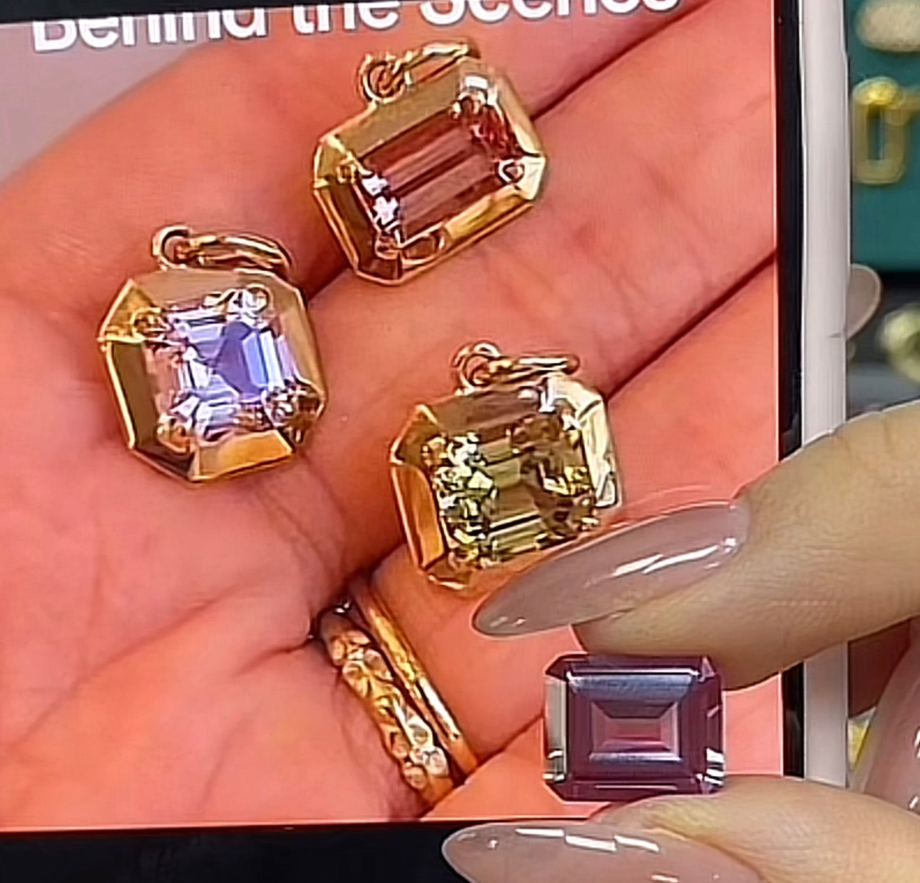 G020 Cassie Lo customize 14k gold plated pendant