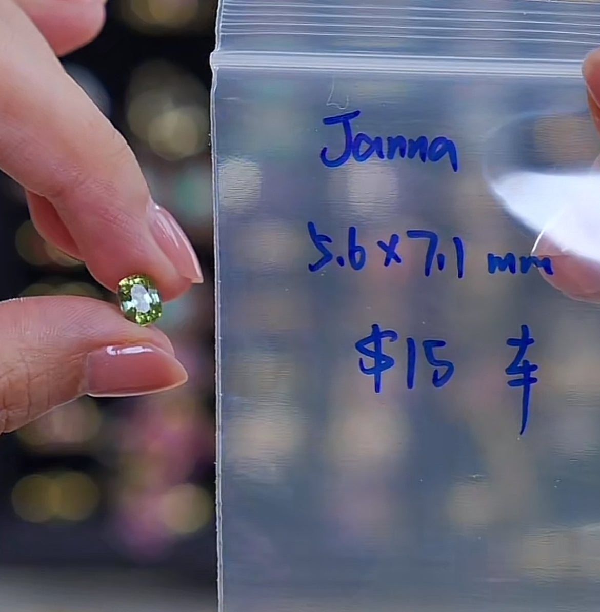 G106 Cassie Janna yellow cart $15