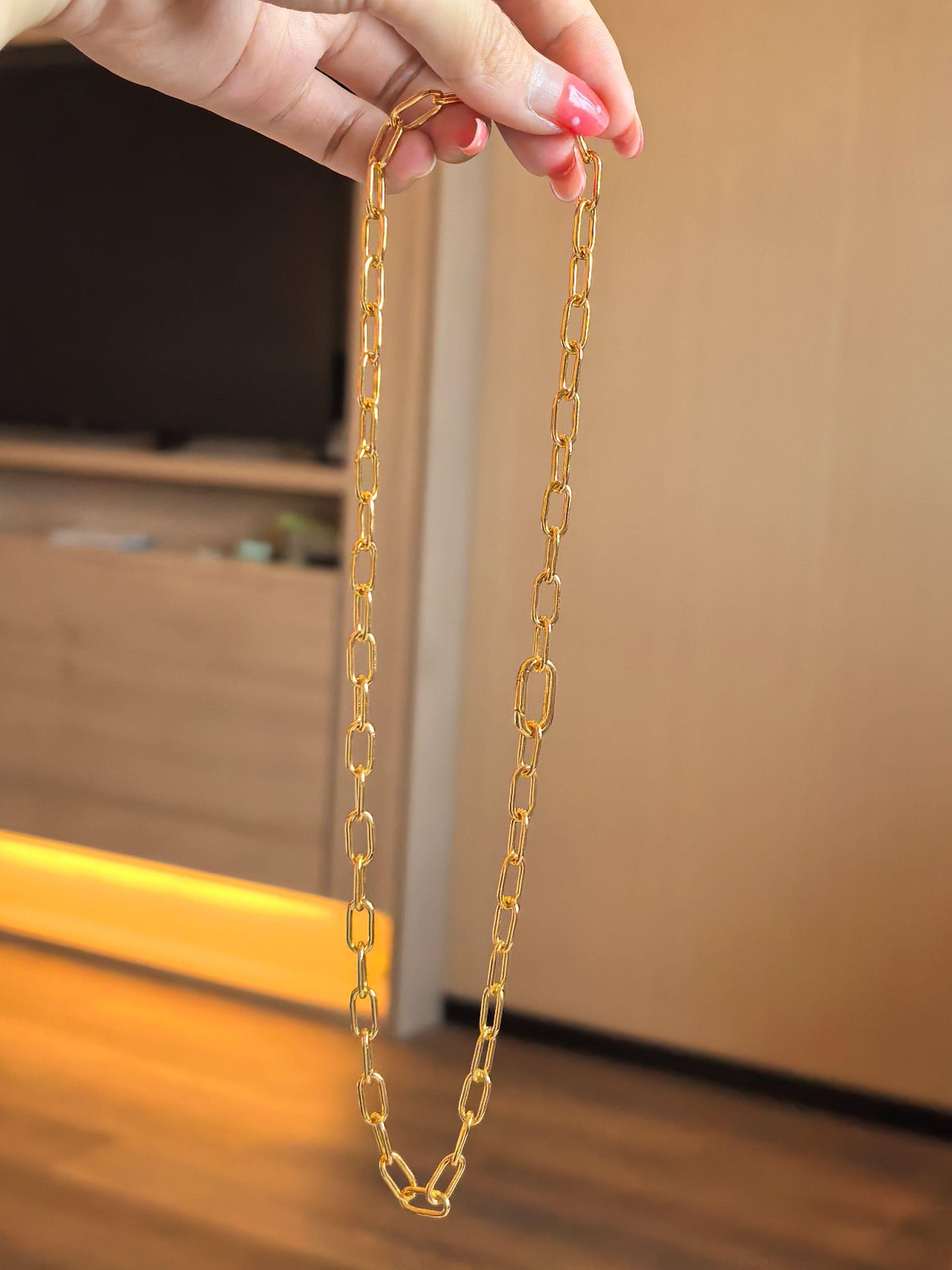 CHN004 Chain-Necklace 6mm 50cm