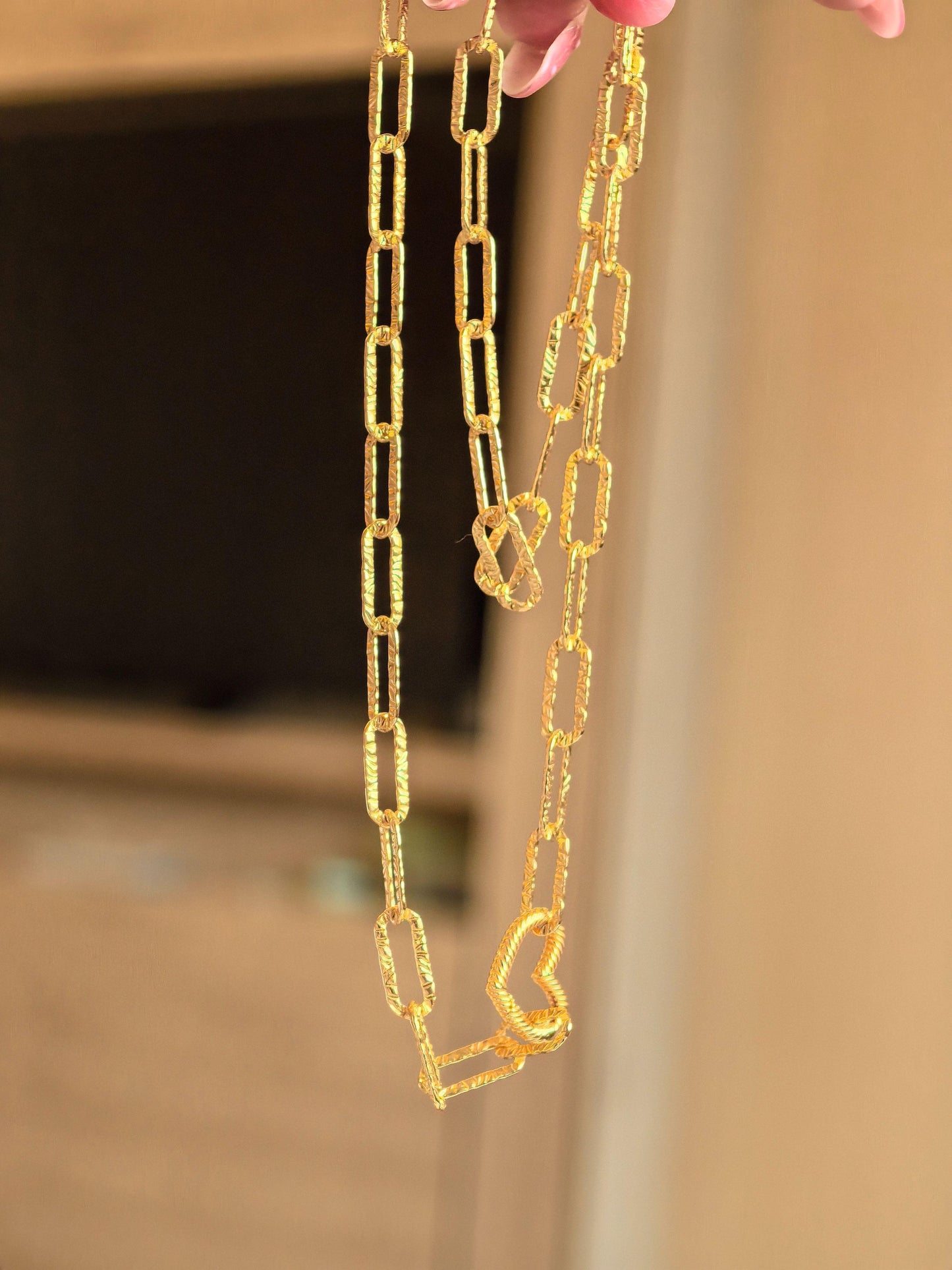 CHN007 Chain-Necklace 13mm 50cm