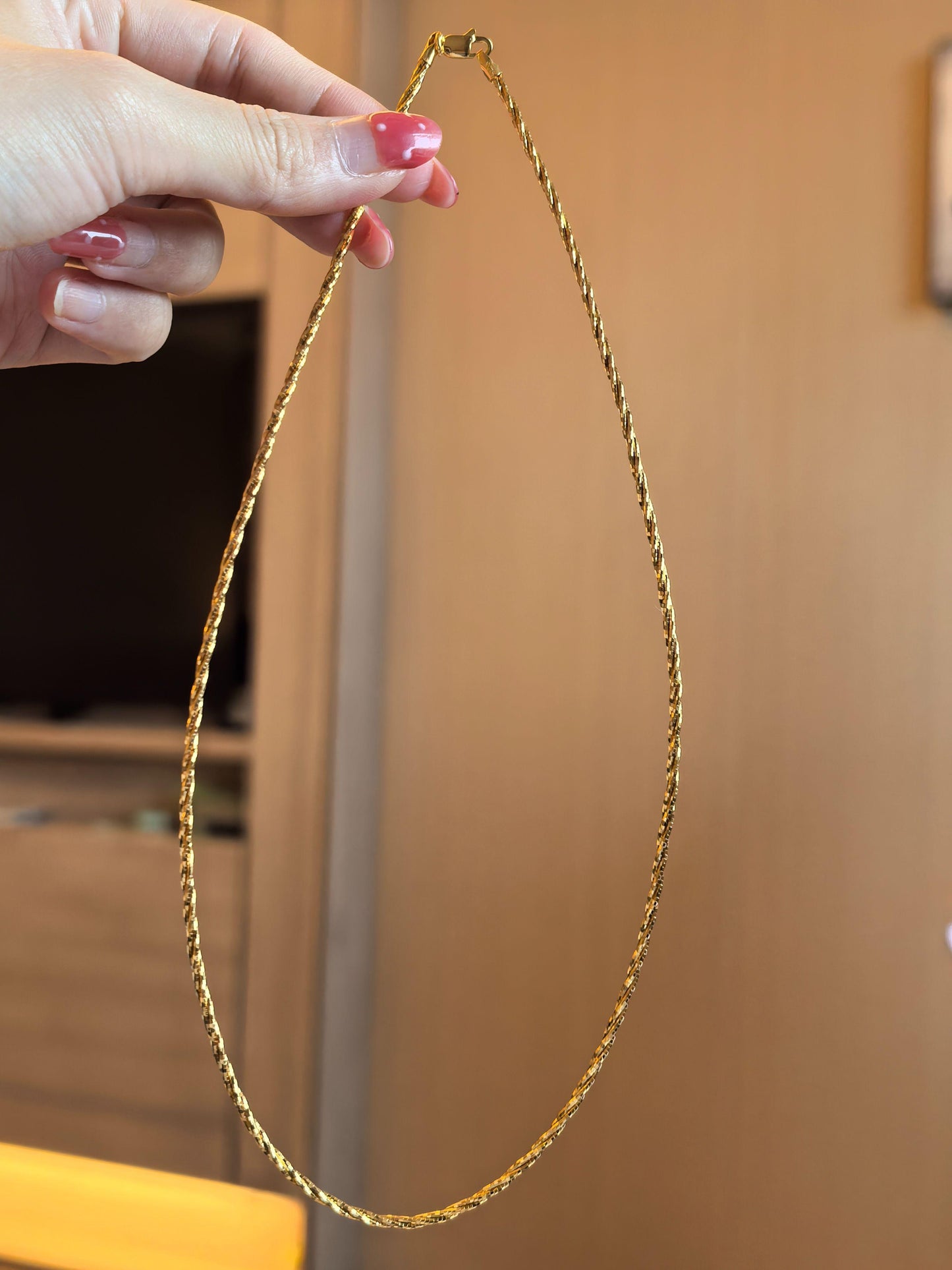 CHN010 Choker 2mm 46cm
