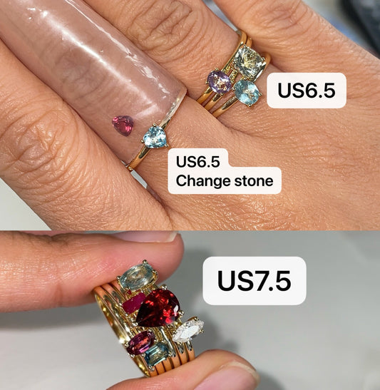 G080 Cassie Alina 10pcs 18k gold plated all certificate