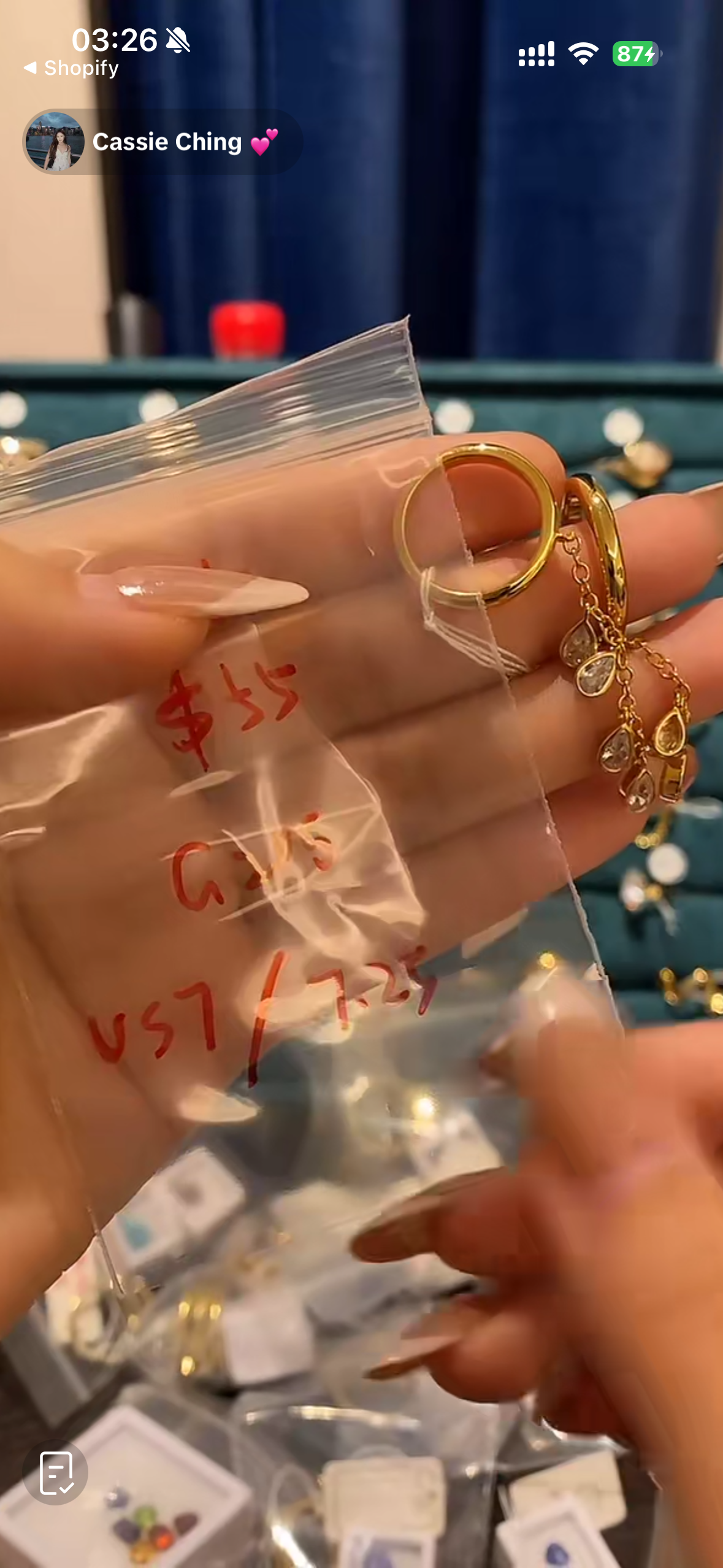 G205 Cassie Ali gold color one us7 one us7.25（Refunds are not supported）