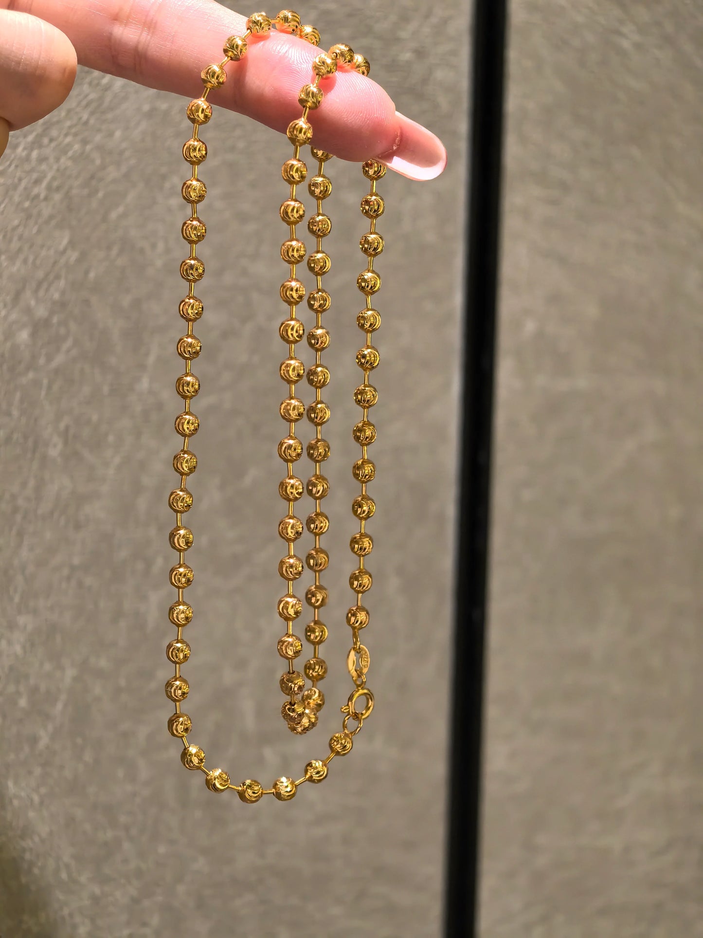 G078 Cassie joy use $65 credit 45cm gold color 3.7mm