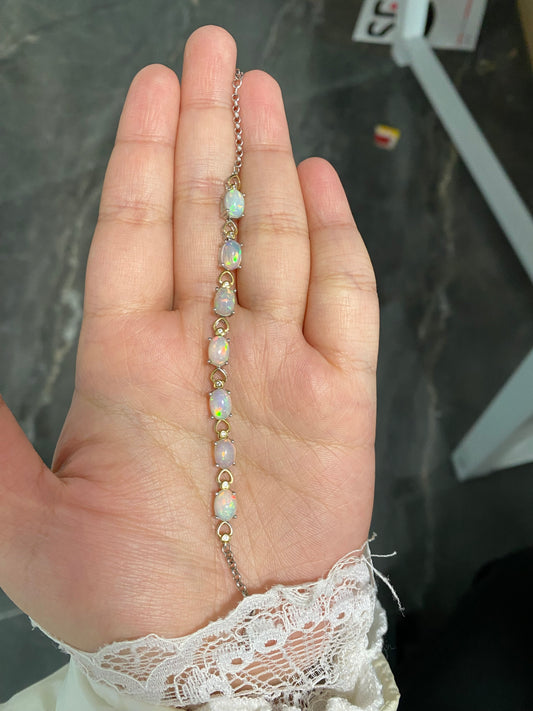 Yuki-opal bracelet