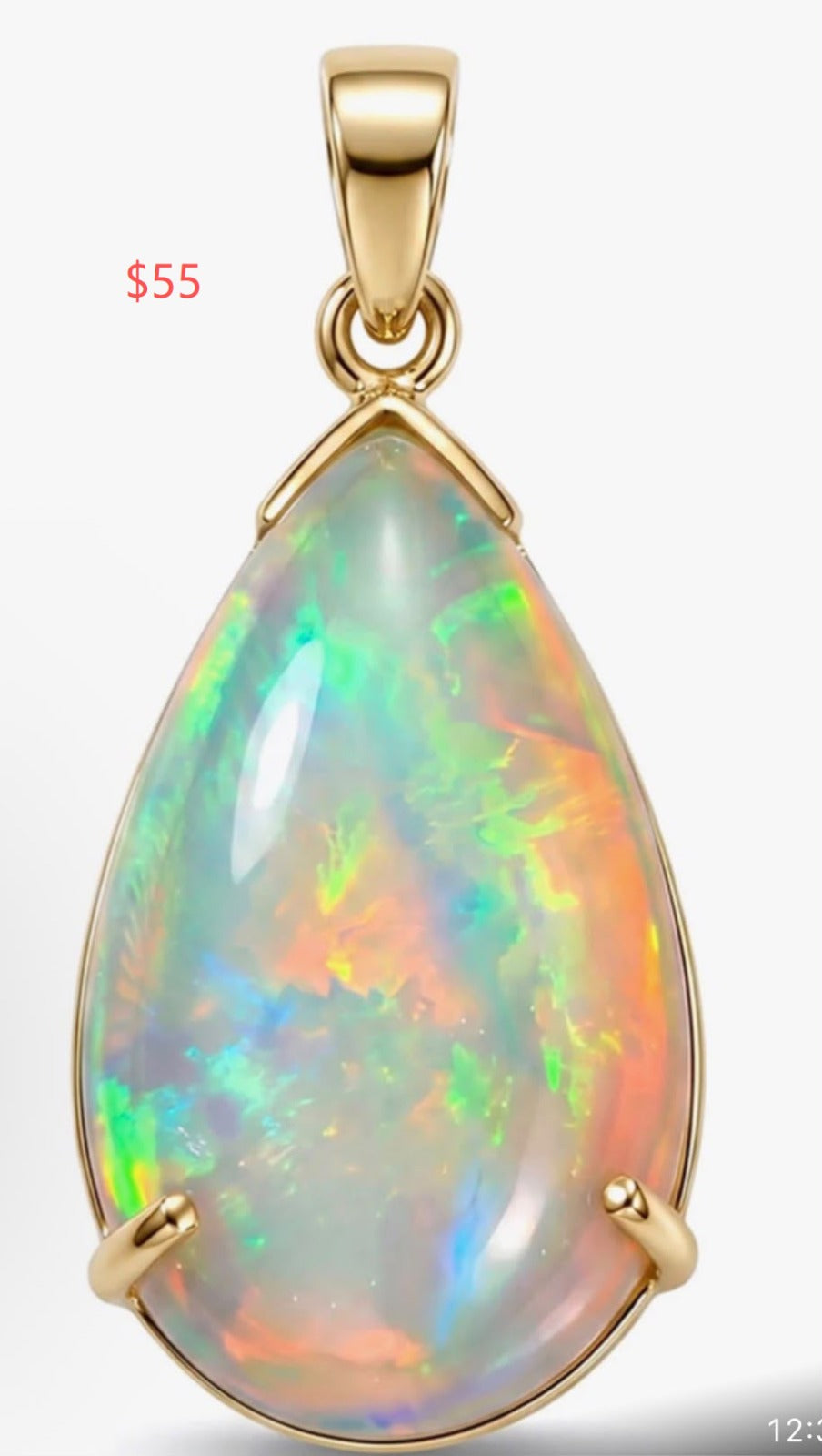 Nini-Pendant setting for #30367, S925 silver with gold plating