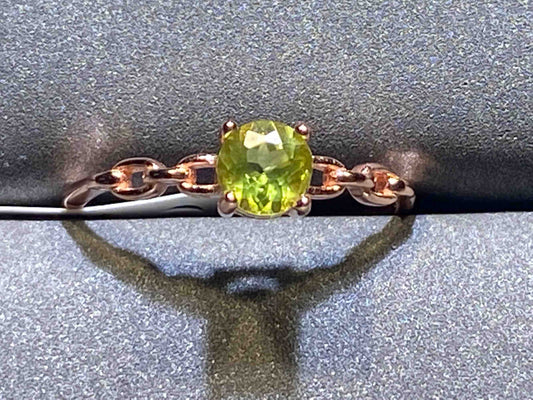 A730 Peridot Ring
